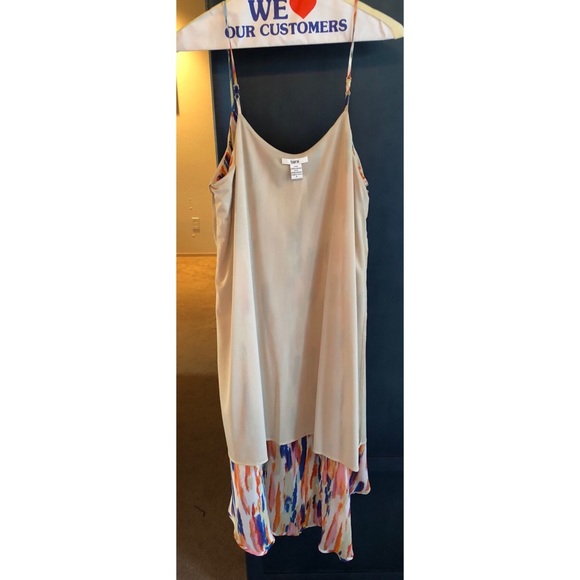 Bar III Hi-Lo Vneck Thing Strap Dress - Picture 4 of 5